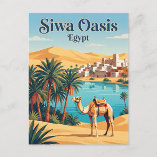 Siwa Oasis Egypt Postcard