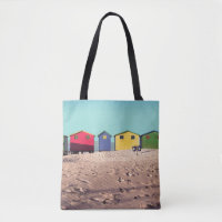 Six Colourful Beach Hut | Cape Town, South Africa