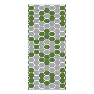 Six corners pattern 3 rack card