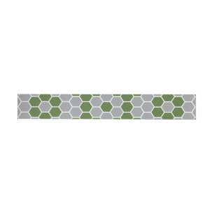 Six corners pattern 3 wrap around label