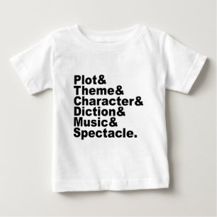Six Element of Poetics and Drama by Aristotle Baby T-Shirt