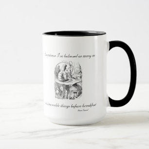 Six Impossible Things Before Breakfast Mug