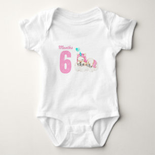 Six months baby bodysuit
