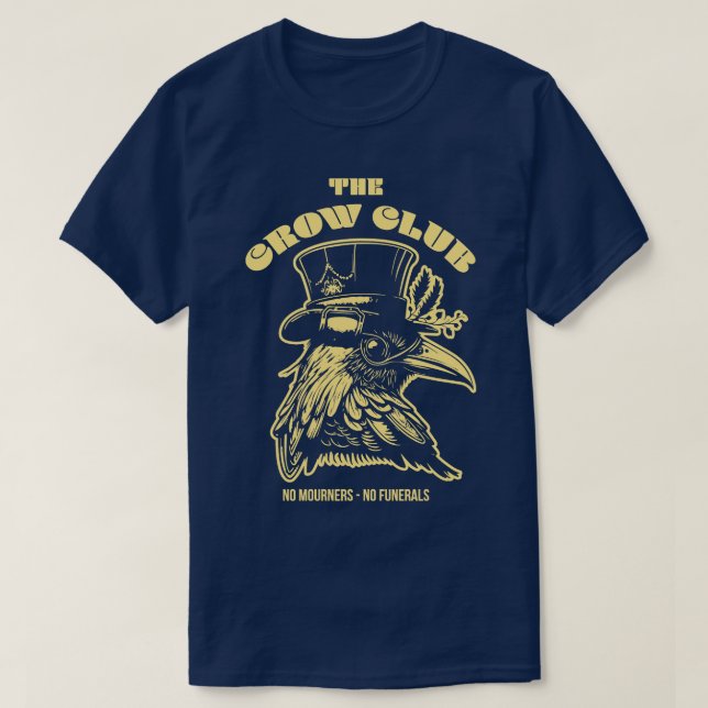 Six of Crows Ketterdam Crow Club 6 T-Shirt (Design Front)