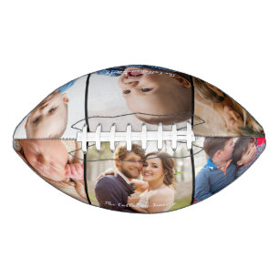 Six Photo Collage Custom Football