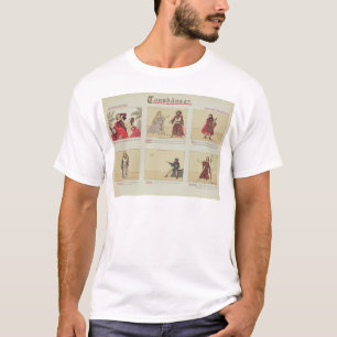 Six scenes relating to the opera 'Tannhauser' T-Shirt