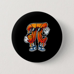 Six seven 67 bruh 6 7 happy day basketball cm round badge