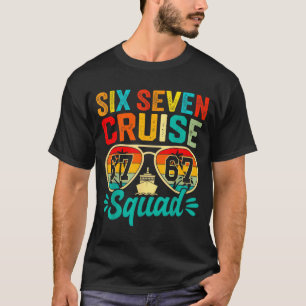 Six Seven 67 Cruise Squad 2025 Funny Kids Cruise M T-Shirt