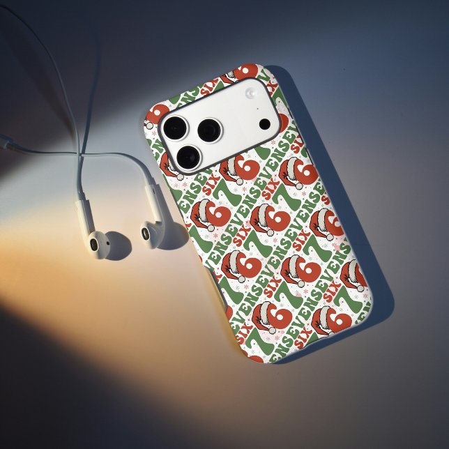 Six Seven 67 Funny Santa Hat Christmas Xmas Meme (Creator Uploaded)