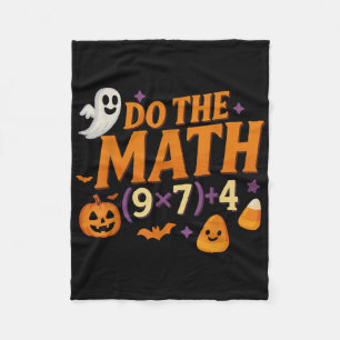 Six Seven 67 Meme Do The Math Halloween Alpha Gen  Fleece Blanket