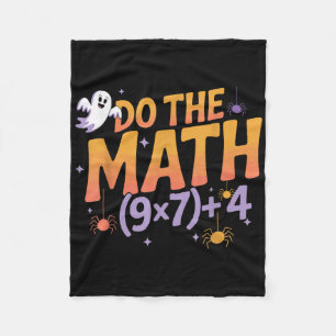 Six Seven 67 Meme Do The Math Halloween Alpha Gen Fleece Blanket