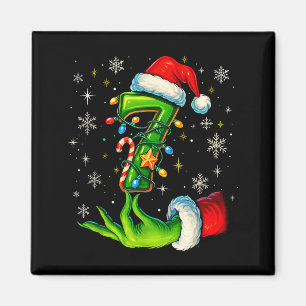 Six Seven 67 Meme Funny Christmas Couple Matching  Magnet
