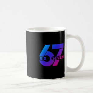 Six Seven 67 Meme Gen Alpha Slang Bysebyll Season  Coffee Mug