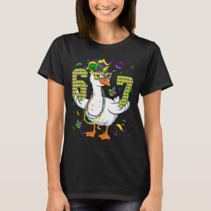 Six Seven 67 Meme Goose With Jester Hat &amp; Bead T-Shirt