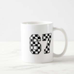 Six Seven 67 Meme Number 67  Coffee Mug