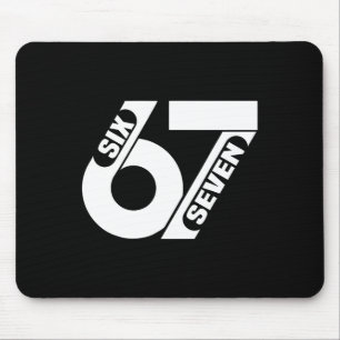 Six Seven 67 Team Sports Funny Meme 67 6 7 Men Wom Mouse Pad