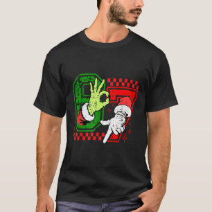 Six Seven 6 7 Christmas Hand Sign Shirt – Festive