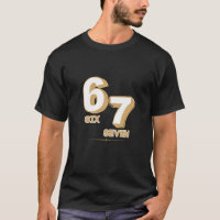 Six Seven 6 7 Funny 67 Gen Alpha Slang 6-7