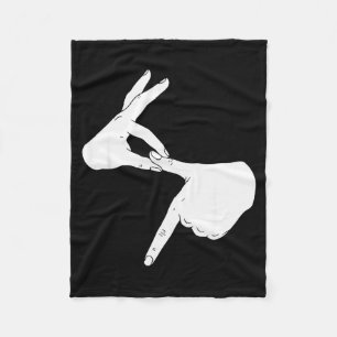 Six Seven 6 7 Hands Se New Handshake Viral Meme Fu Fleece Blanket