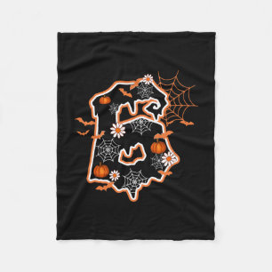 Six Seven 6 7 Meme Funny 67 Costume Design Couples Fleece Blanket