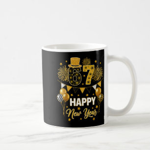 Six Seven 6 7 Meme Funny Happy New Year 67 2026 Coffee Mug