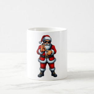 Six Seven 6 7 Meme Santa Christmas Coffee Mug