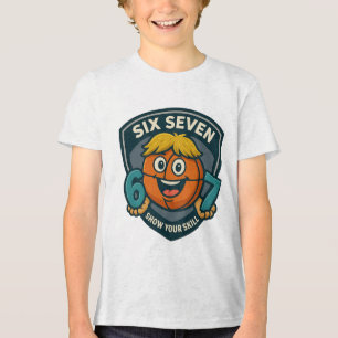 SIX SEVEN 6/7 – Show Your Skill Kids T-Shirt Tri-Blend Shirt