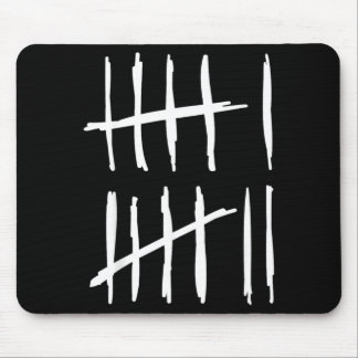 Six Seven 6 7 Tally Marks 67 Meme 6-7 Numbers Mouse Pad