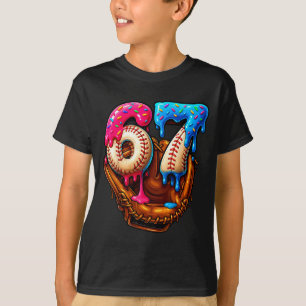 Six Seven Baseball Candy Drip 6-7 Meme  T-Shirt