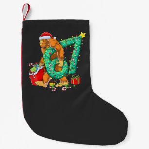 Six Seven Bigfoot 67 Sasquatch Meme Christmas Small Christmas Stocking