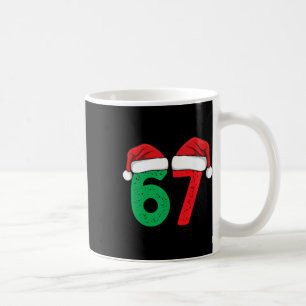 Six Seven Christmas 6 7 Meme Funny Christmas  Coffee Mug