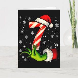 Six Seven Funny Christmas Couple Matching Meme  Card