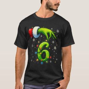 Six Seven Funny Christmas Meme Couple Matching T-Shirt