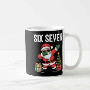 Six Seven Funny Santa Christmas 67 Meme Coffee Mug