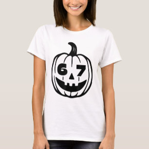 Six Seven Halloween Costume For Students Teachers T-Shirt