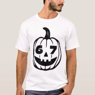 Six Seven Halloween Costume For Students Teachers T-Shirt