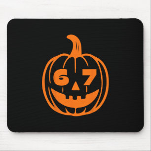 Six Seven Halloween Costume For Teachers Students Mouse Pad
