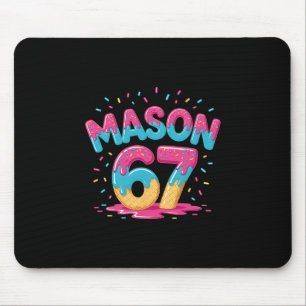 Six Seven Ice Cream Drip Sport 67 Fun Mason Meme S Mouse Pad
