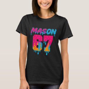 Six Seven Ice Cream Drip Sport 67 Mason Meme T-Shirt