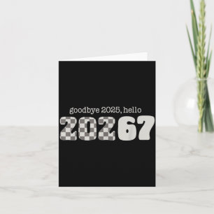 Six Seven Kids New Years Goodbye 2026 Hello 67 Num Card