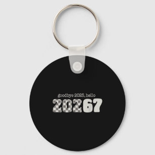 Six Seven Kids New Years Goodbye 2026 Hello 67 Num Key Ring