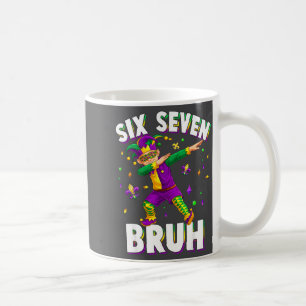 Six Seven Mardi Gras Jester 67 Meme Carnival 6 7 K Coffee Mug