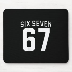 Six Seven Meme 67 Sports Jersey For Boys Girls Kid Mouse Pad