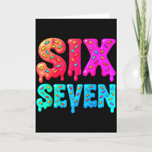 Six Seven Meme 67 Srts Jersey For Boys Girls Kids  Card