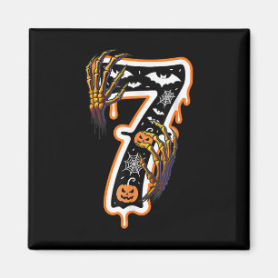 Six Seven Meme 6 7 67 Halloween Thanksgiving Coupl Magnet