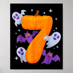 Six Seven Meme 6 7 Halloween Costume Poster