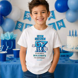 Six Seven Meme 7th Birthday   Funny Trendy T-Shirt
