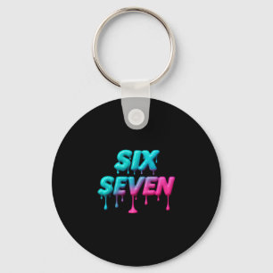 Six Seven Meme For Gen Alpha Kids And Adults Pullo Key Ring