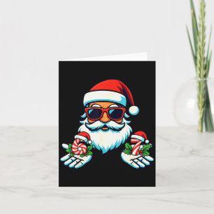 Six Seven Meme Funny Santa Christmas Humor Card
