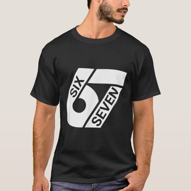 Six Seven Meme Funny  T-Shirt (Front)